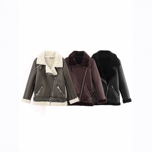 Solenn | Elegant Biker Jacket