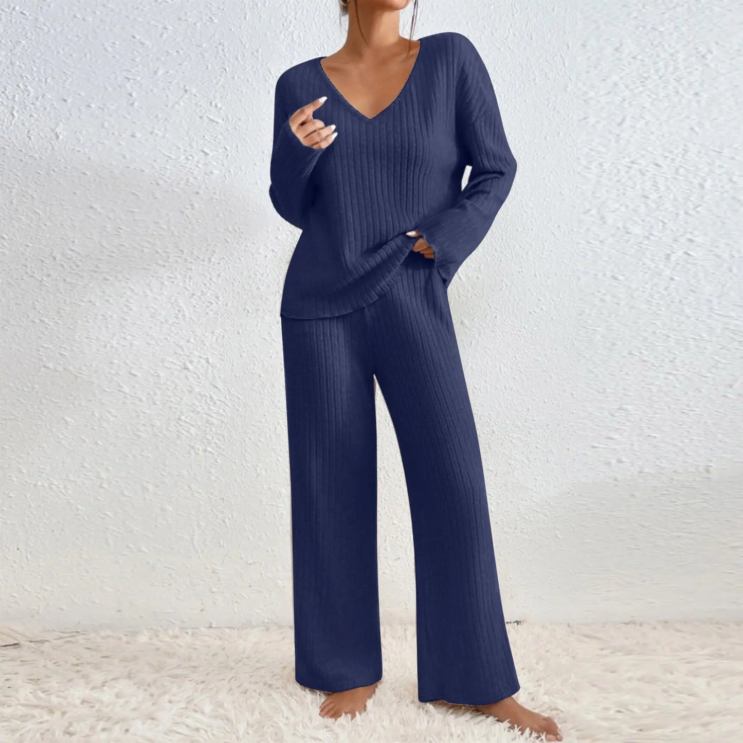 Evanthia | Top and Trousers Two-piece Set