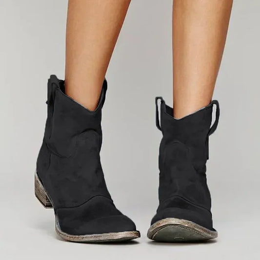 PALDORA | VINTAGE WESTERN ANKLE BOOTS