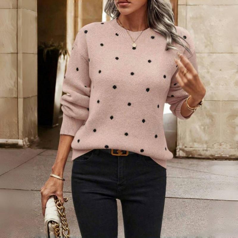 LORA™ - POLKA DOT KNITTED JUMPER