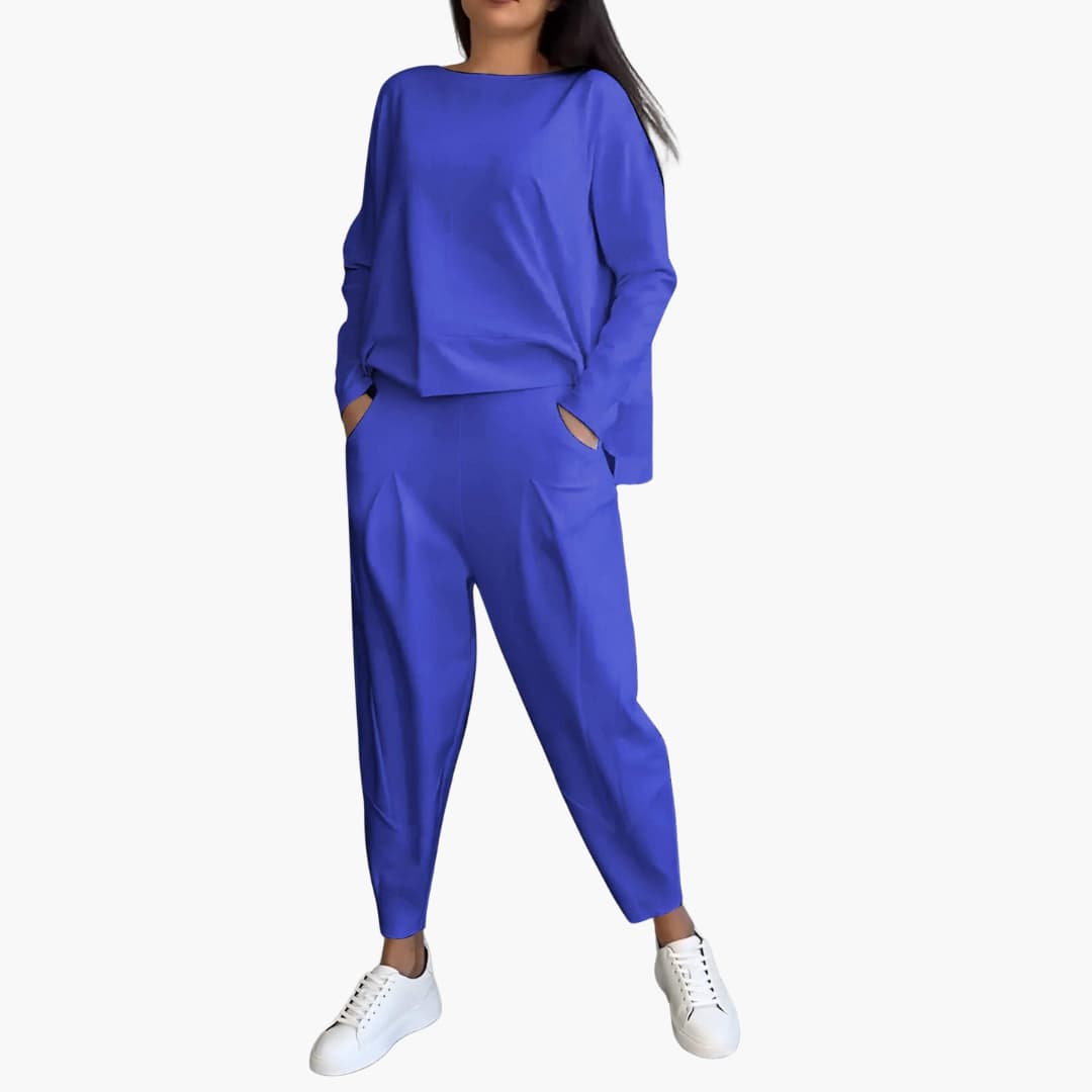 Thea | Two-piece Round Neck Set