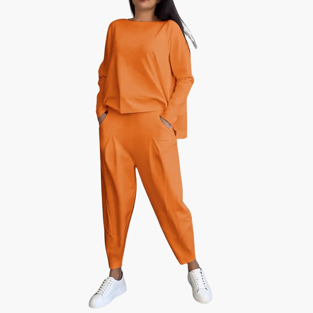 Thea | Two-piece Round Neck Set