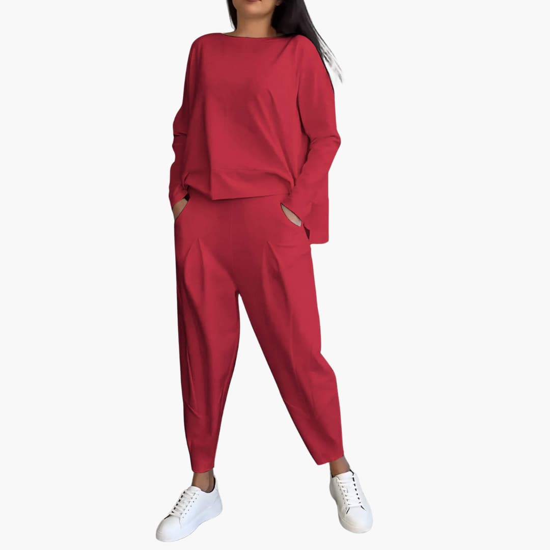 Thea | Two-piece Round Neck Set