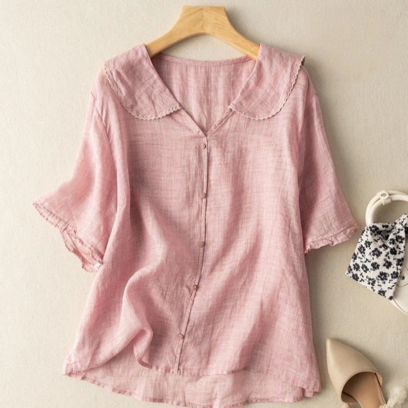 ADÈLE | Linen Blouse
