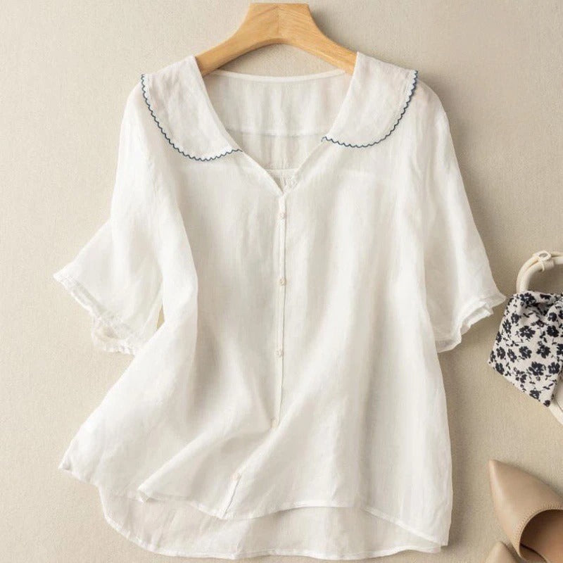 ADÈLE | Linen Blouse
