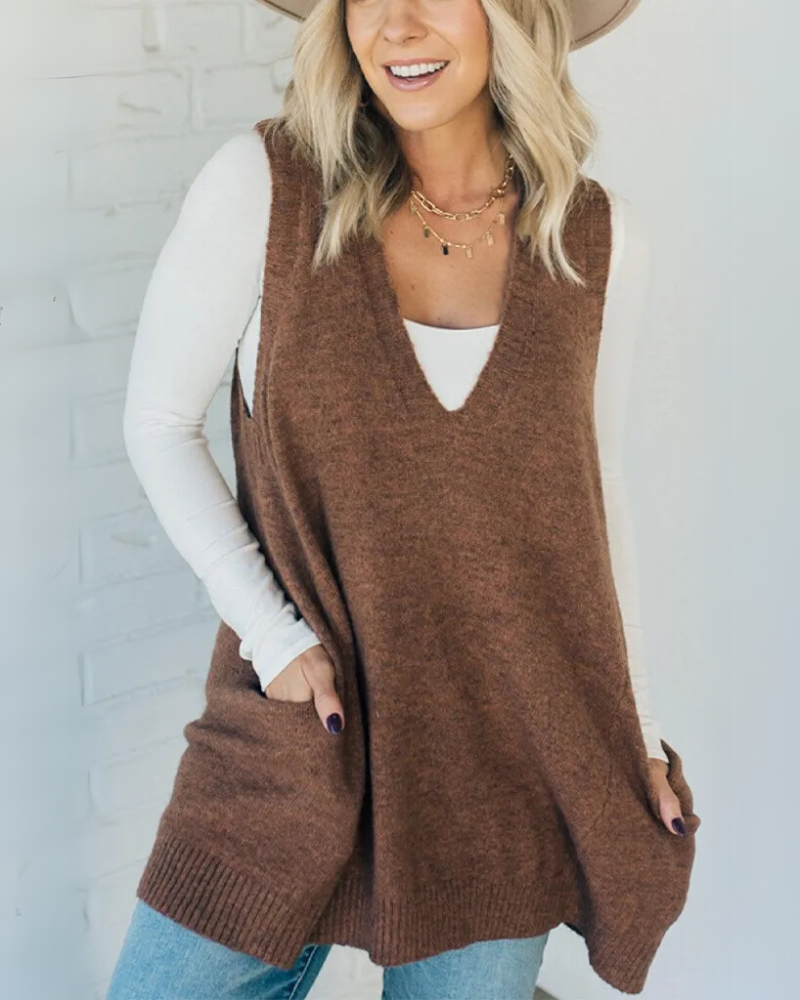 Amisa | Cozy Knit Vest