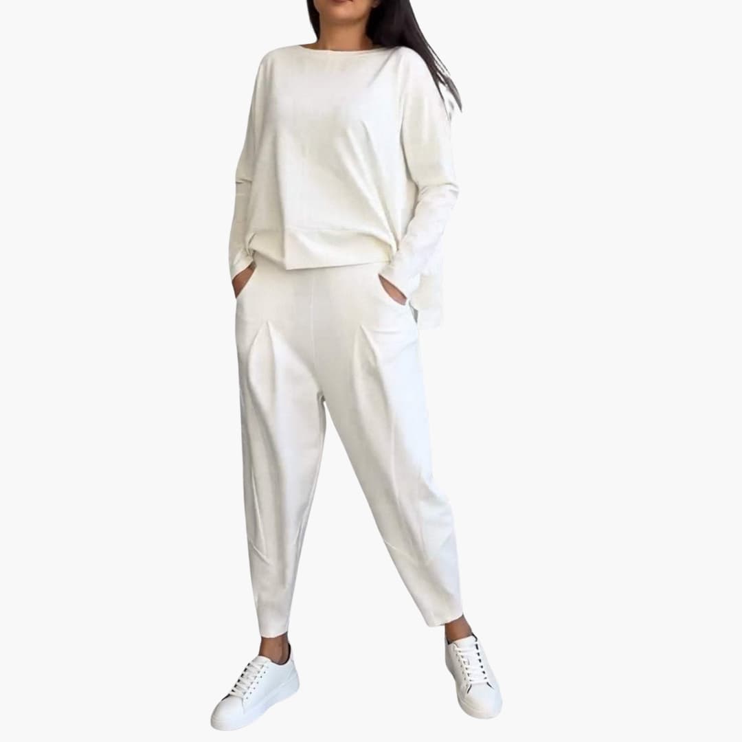 Thea | Two-piece Round Neck Set