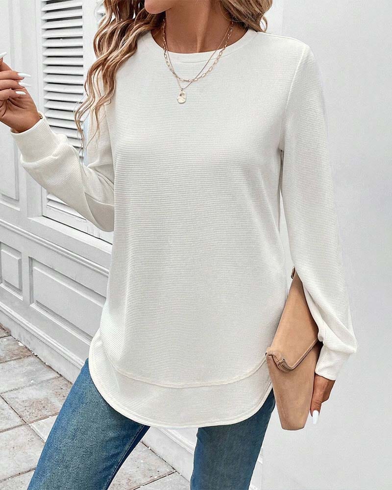 Amari | Round Neck Long Sleeve