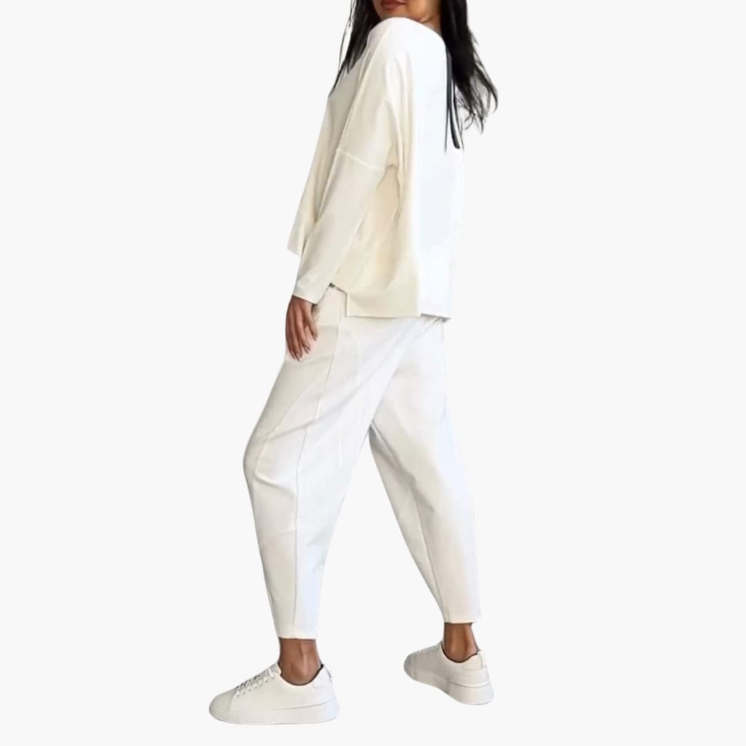 Thea | Two-piece Round Neck Set