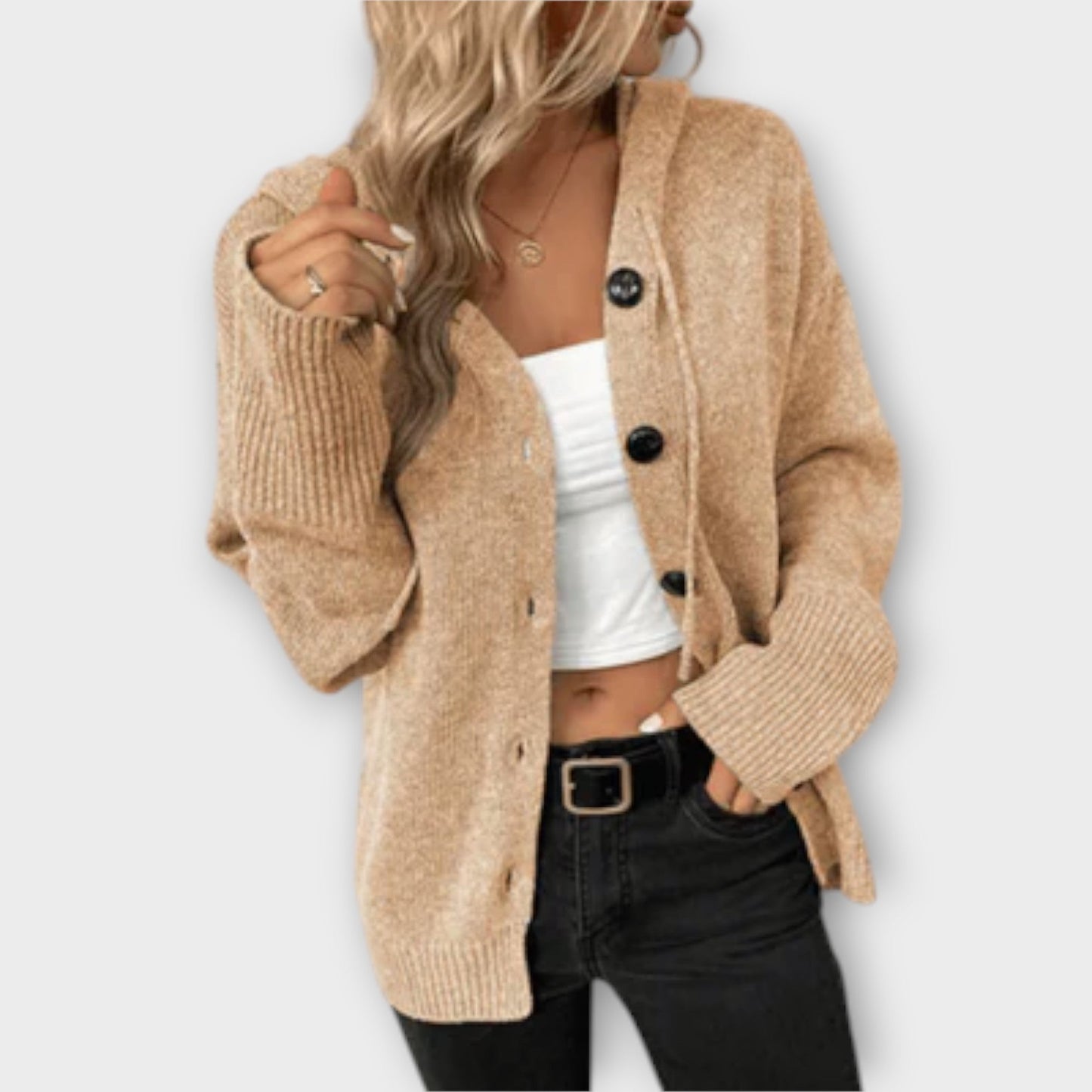 Dita | Cardigan with Buttons