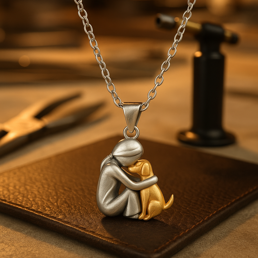 LILY | Dog Embrace Necklace