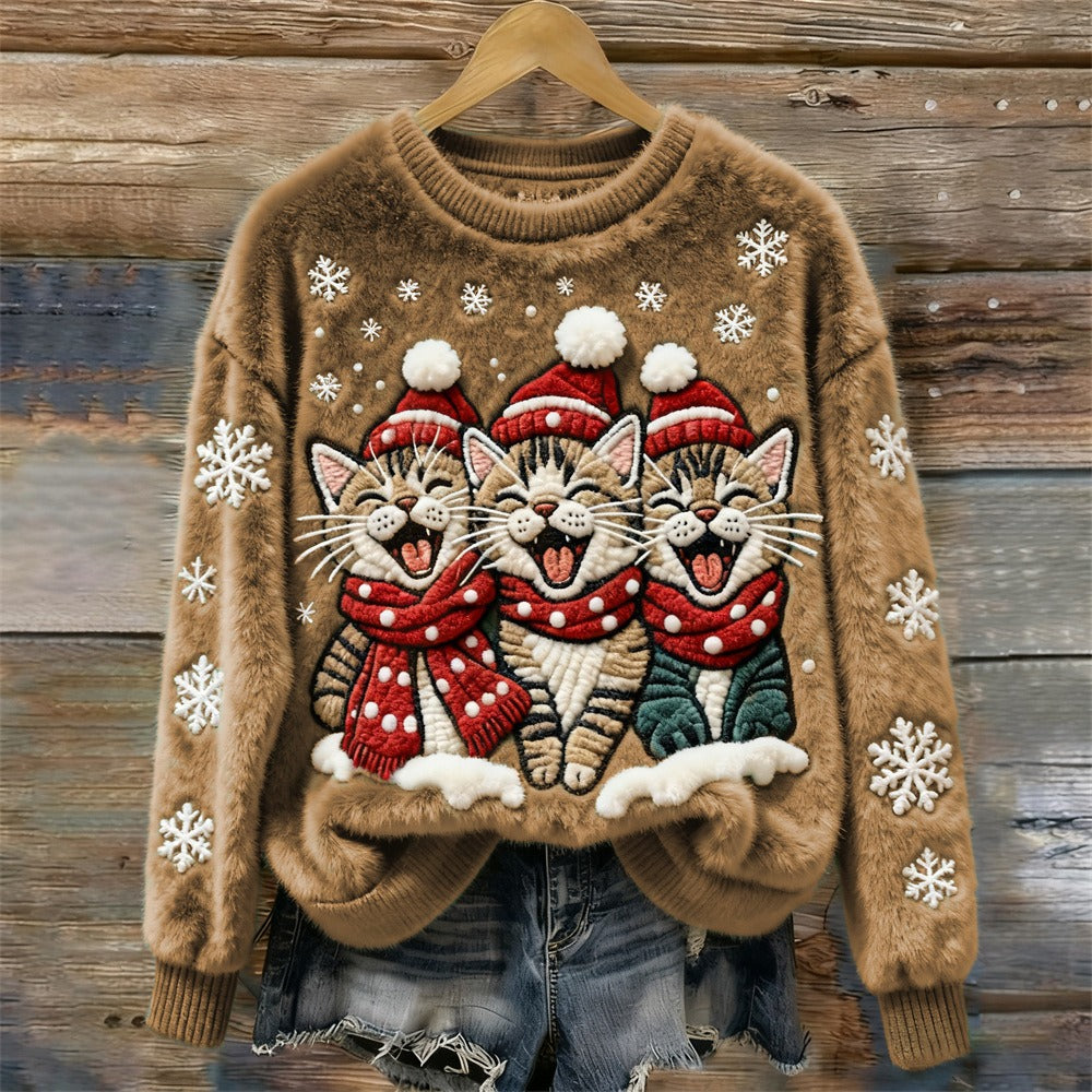 DAISY | THREE HAPPY CATS JUMPER