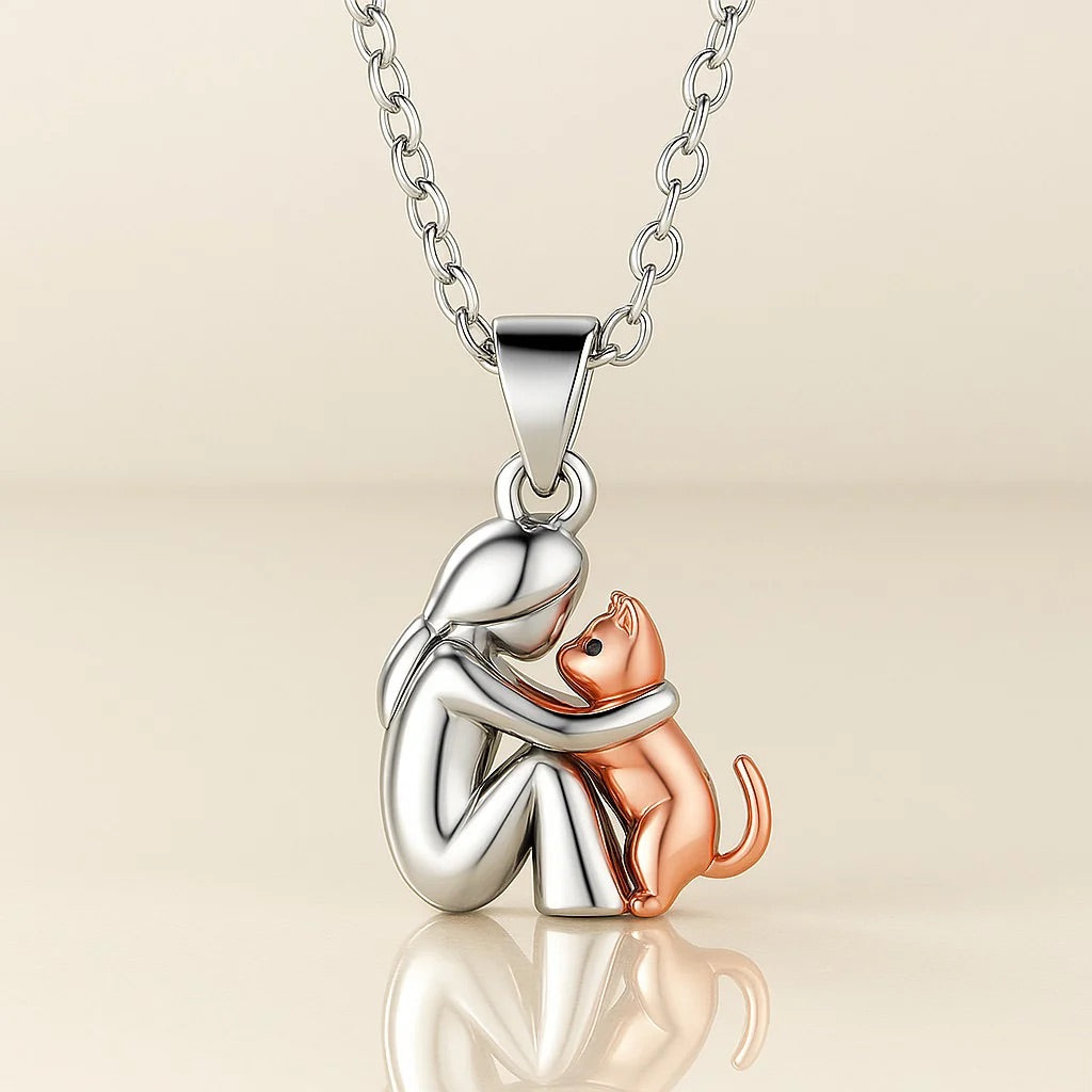SOPHIE | Cat Embrace Necklace