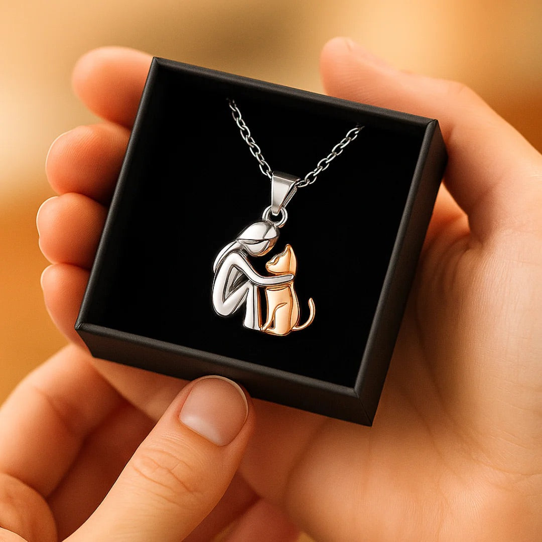 SOPHIE | Cat Embrace Necklace