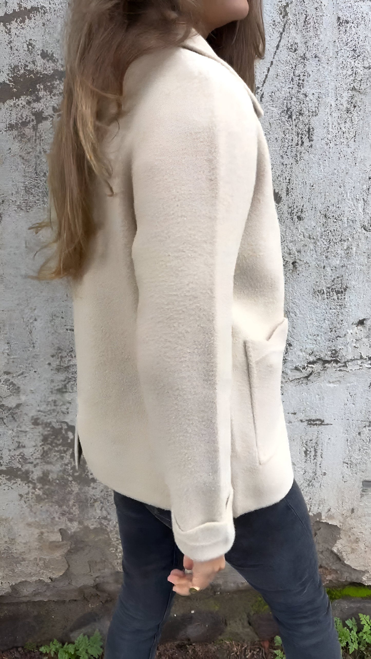 Fulvia | Stylish Lapel Zipper Jacket