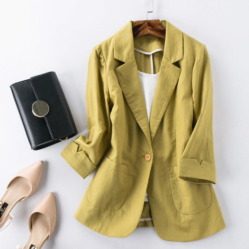 JULIA™ LINEN BLAZER