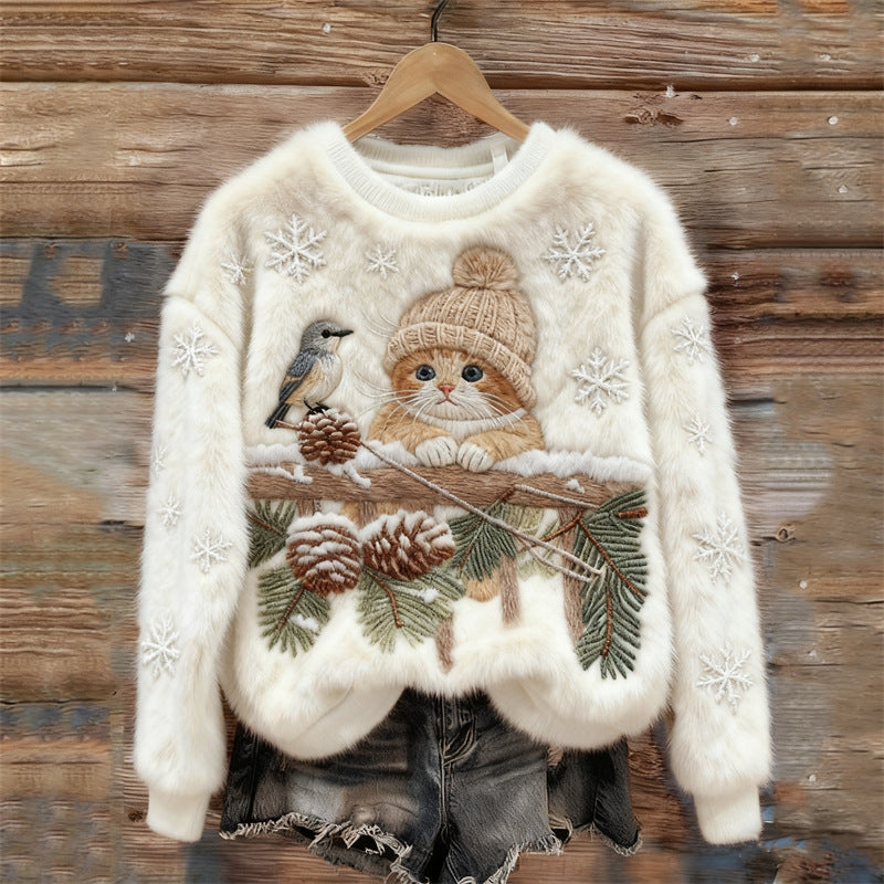 Melissa | Cozy Kitten Winter Jumper