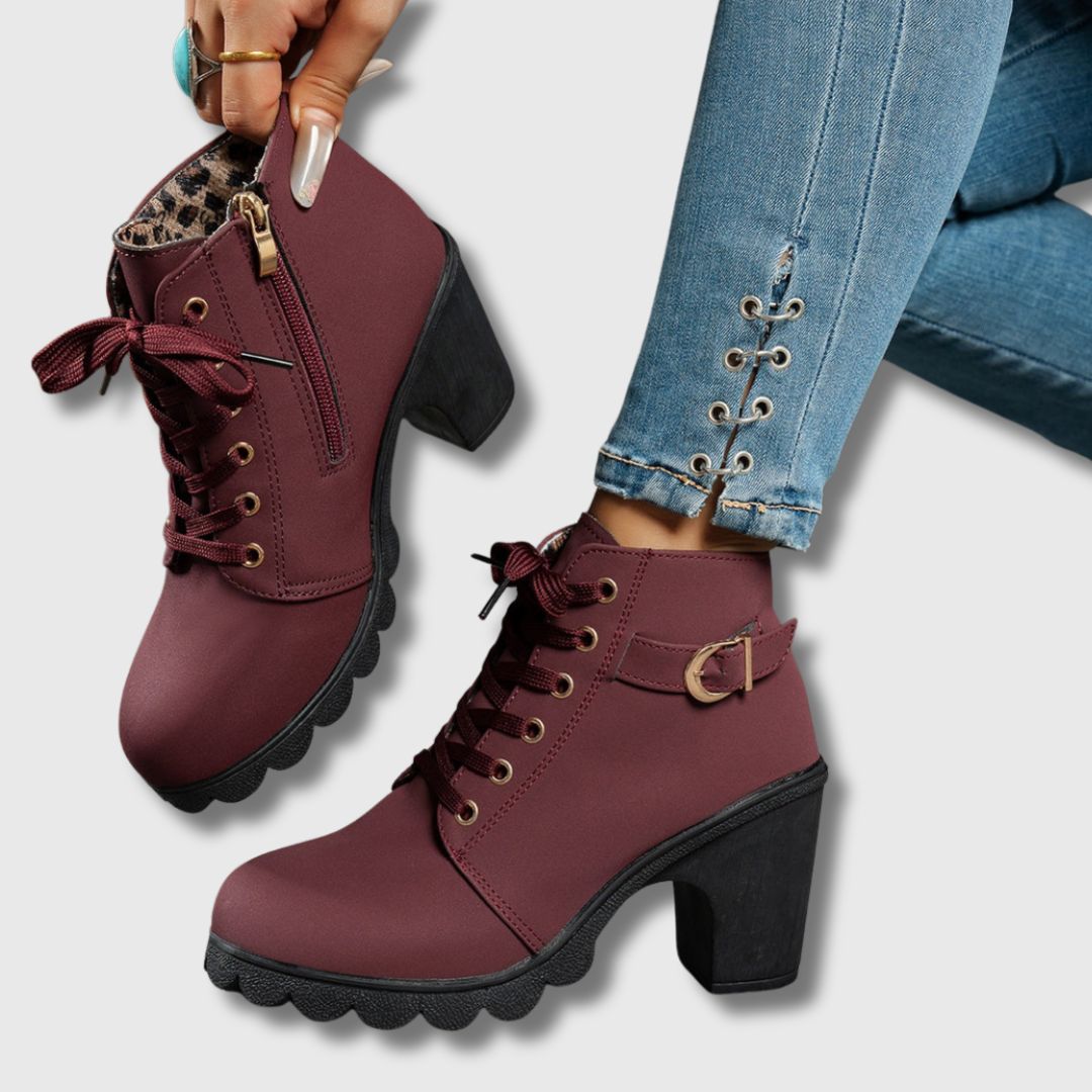 Glinda | Heeled Ankle Boots