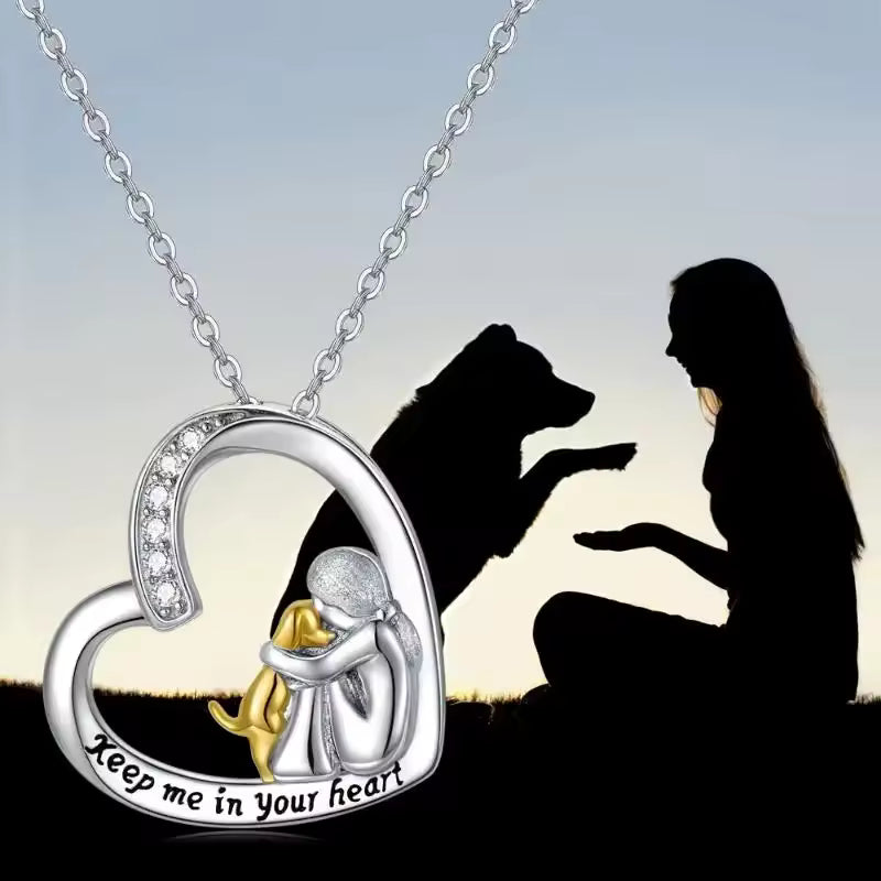 POPPY | Dog Embrace Necklace