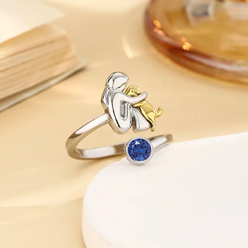 SARA | Dog Embrace Ring