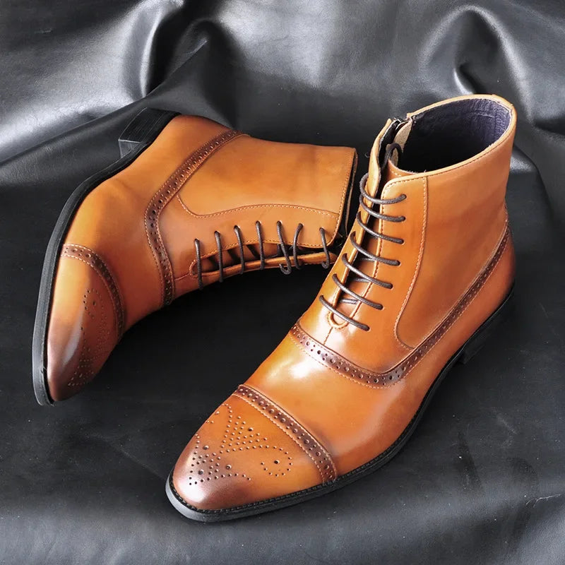 ARMANDO™ LEATHER BOOTS