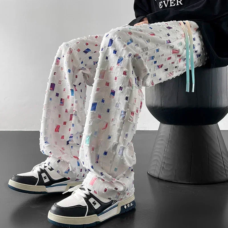 RELAXED DISCO PANTS