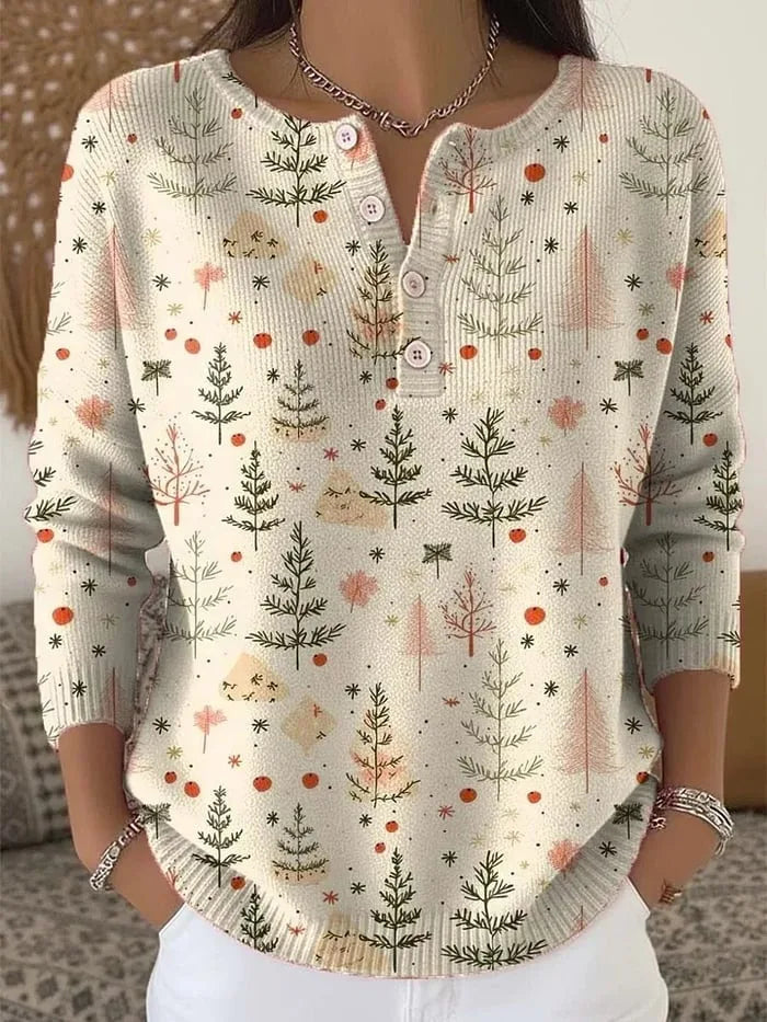 Amelie | Christmas Tree Cardigan