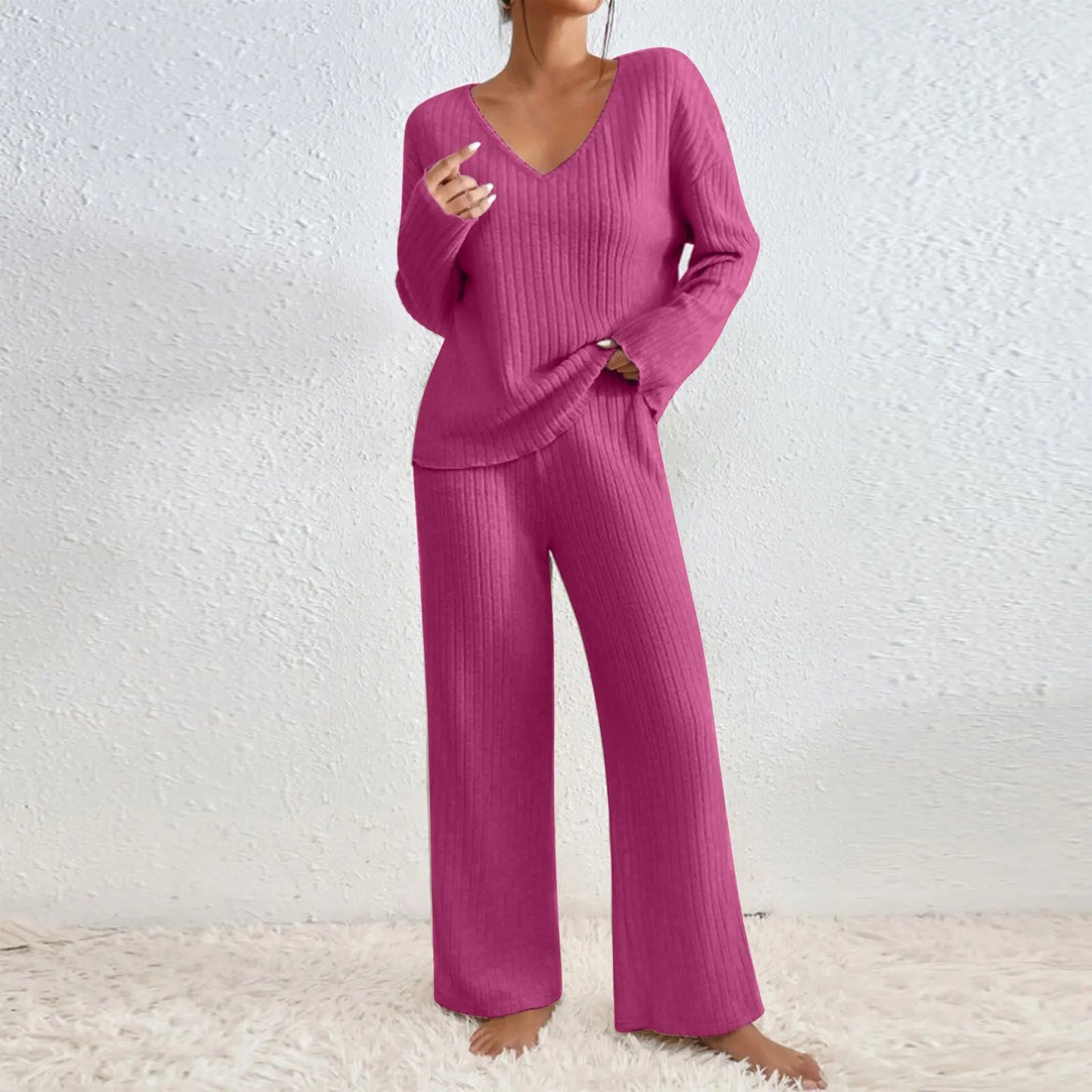 Evanthia | Top and Trousers Two-piece Set