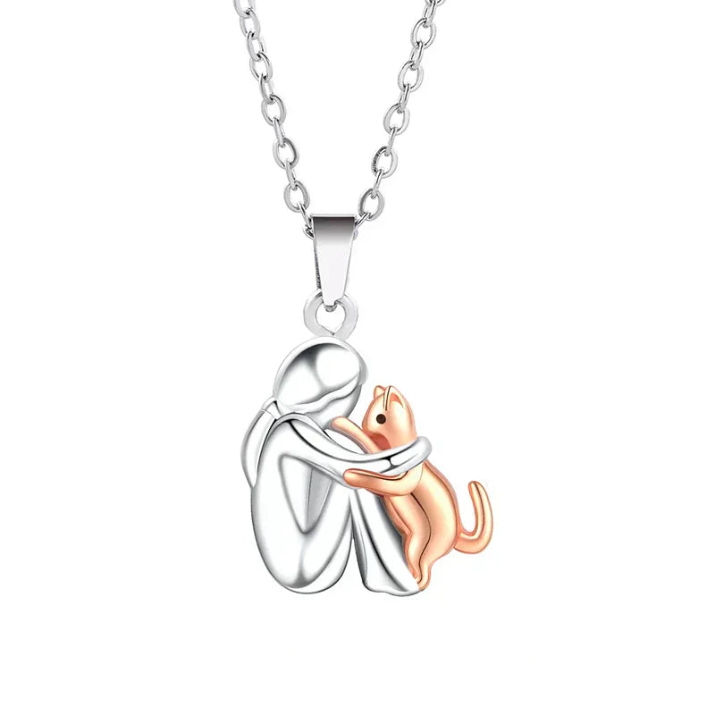 SOPHIE | Cat Embrace Necklace