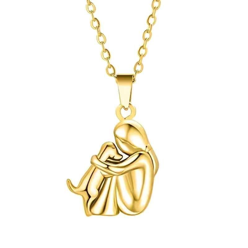 LILY | Dog Embrace Necklace