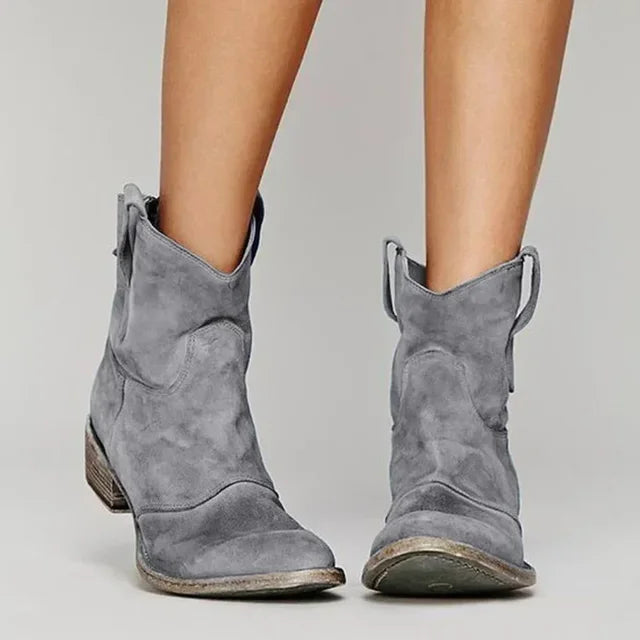 PALDORA | VINTAGE WESTERN ANKLE BOOTS