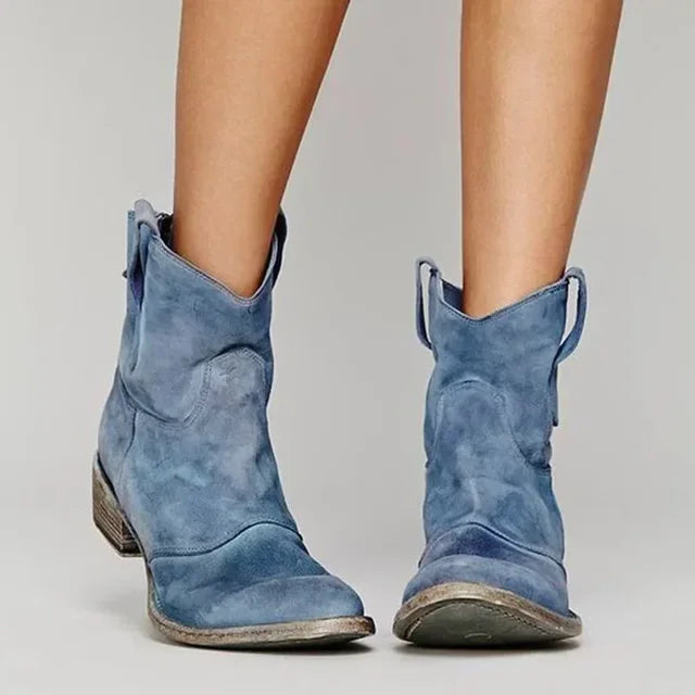 PALDORA | VINTAGE WESTERN ANKLE BOOTS