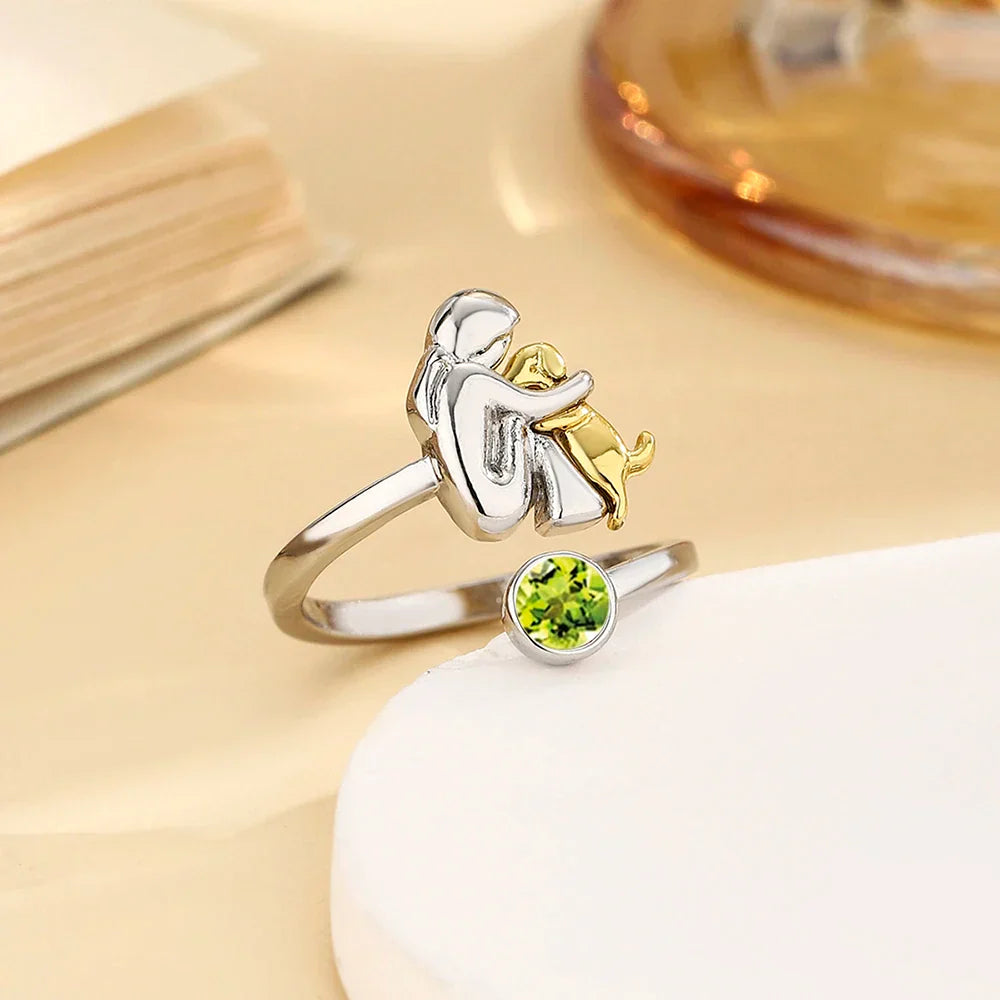 SARA | Dog Embrace Ring