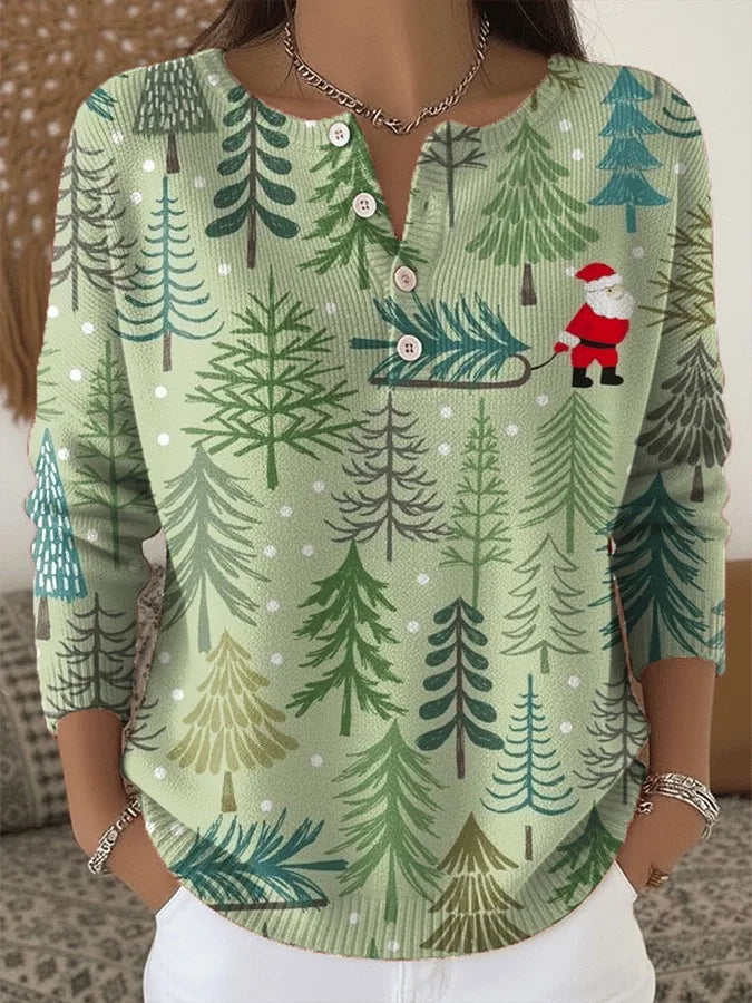 Amelie | Christmas Tree Cardigan