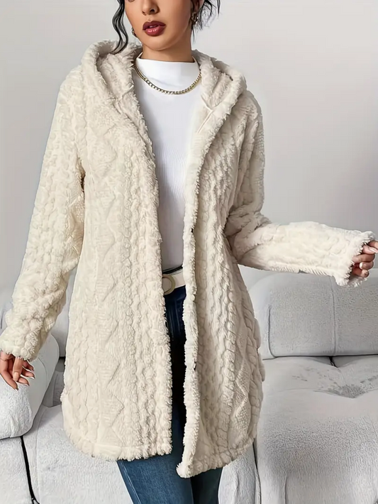 JULIA TEDDY | Hooded Cardigan