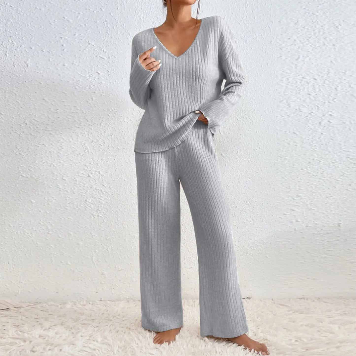Evanthia | Top and Trousers Two-piece Set