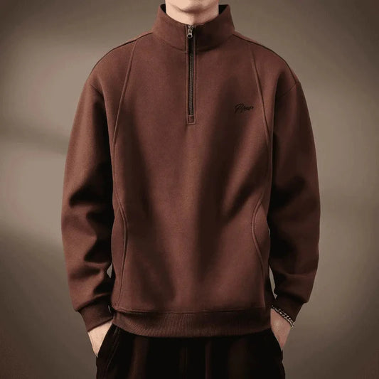 SIGNATURE HALF-ZIP JACKET