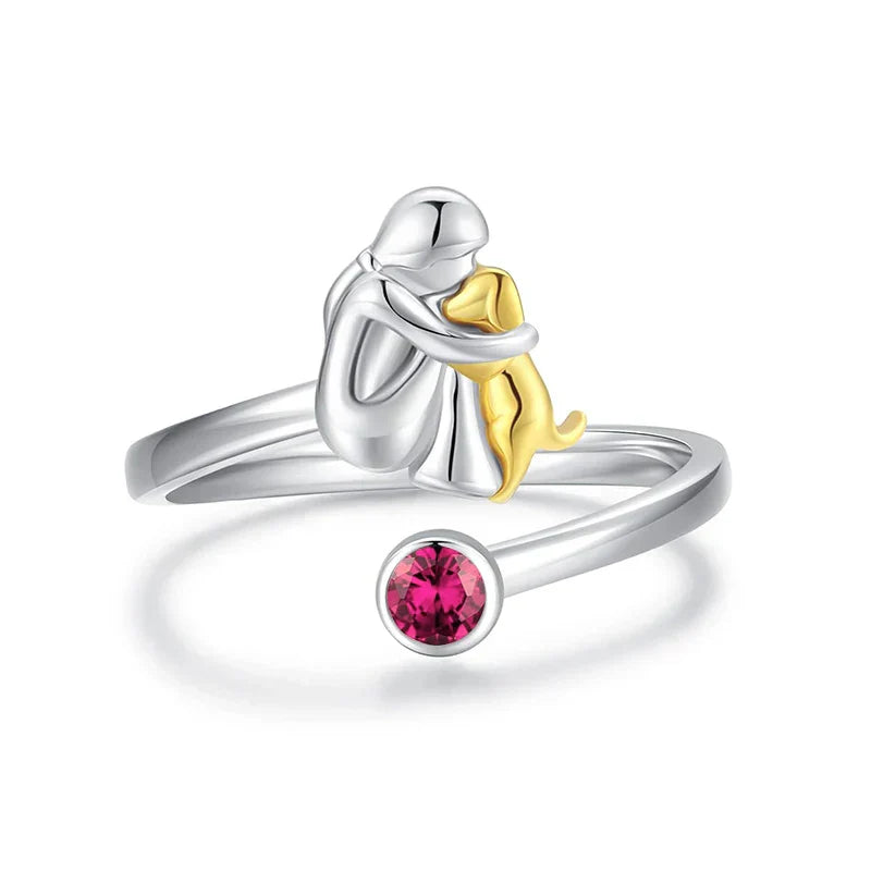 SARA | Dog Embrace Ring