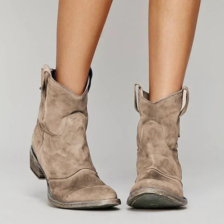 PALDORA | VINTAGE WESTERN ANKLE BOOTS