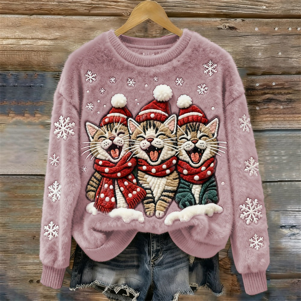 DAISY | THREE HAPPY CATS JUMPER