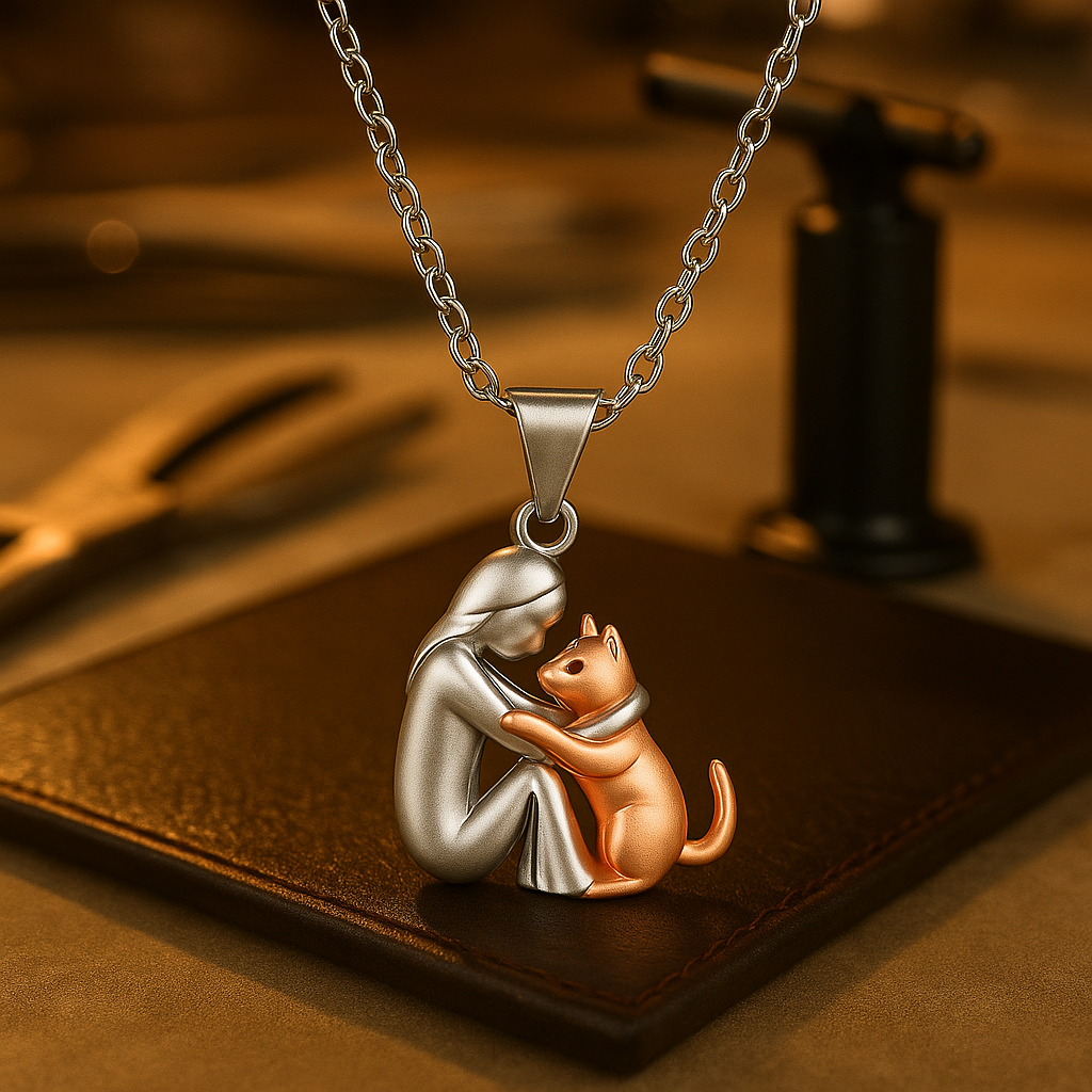 SOPHIE | Cat Embrace Necklace