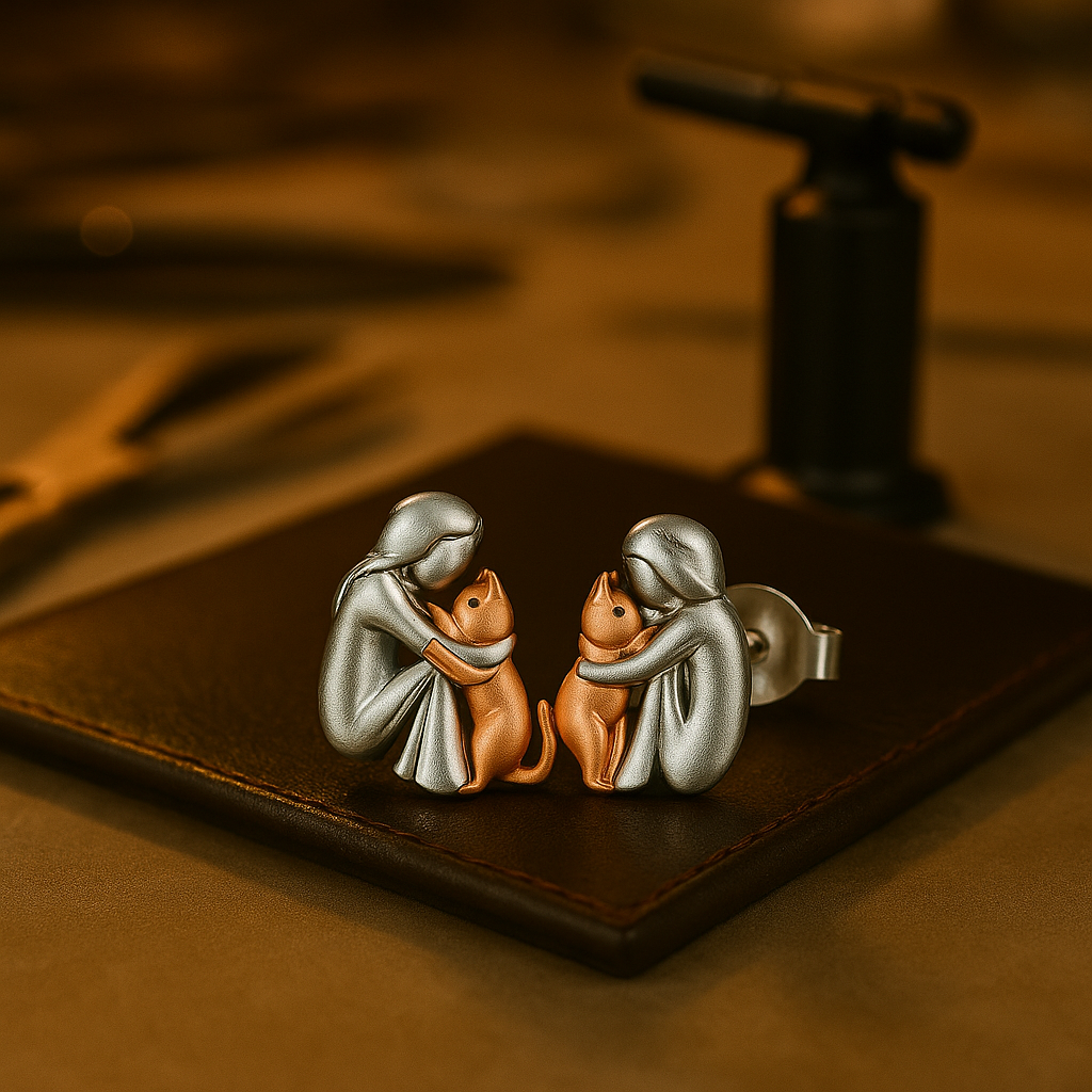 ANNE | Cat Embrace Earrings