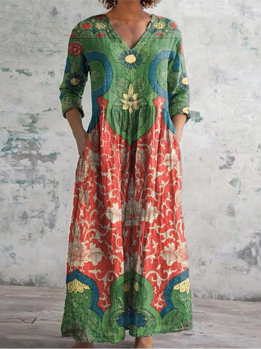 Veronika | Vintage Maxi Dress