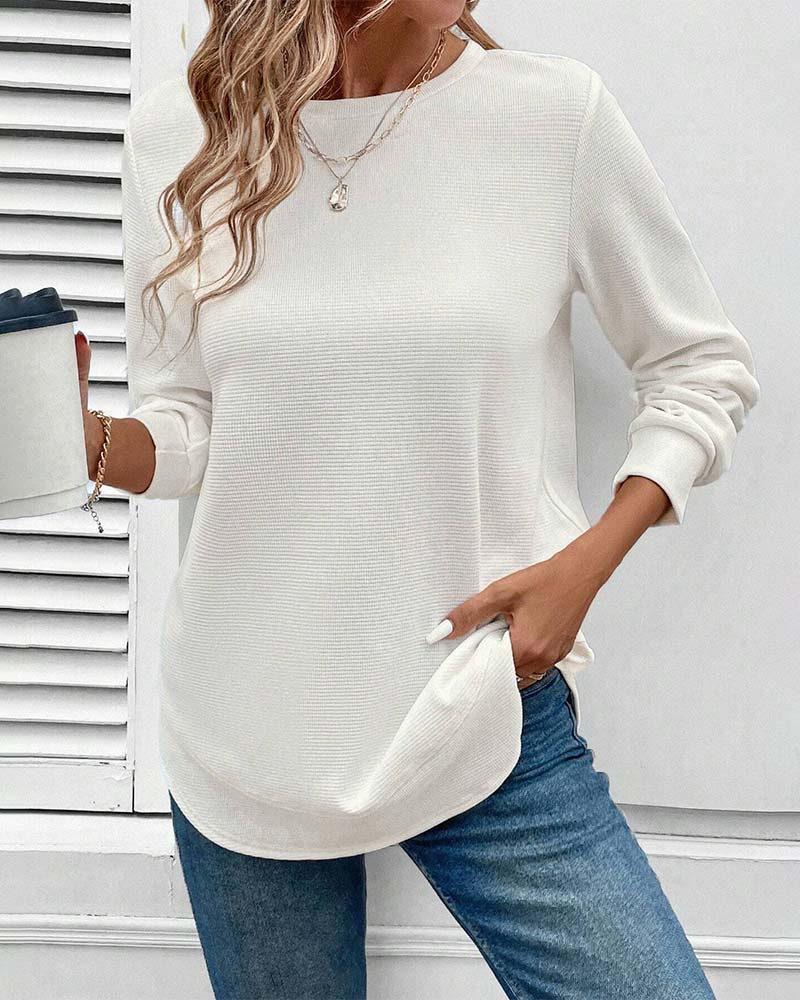 Amari | Round Neck Long Sleeve