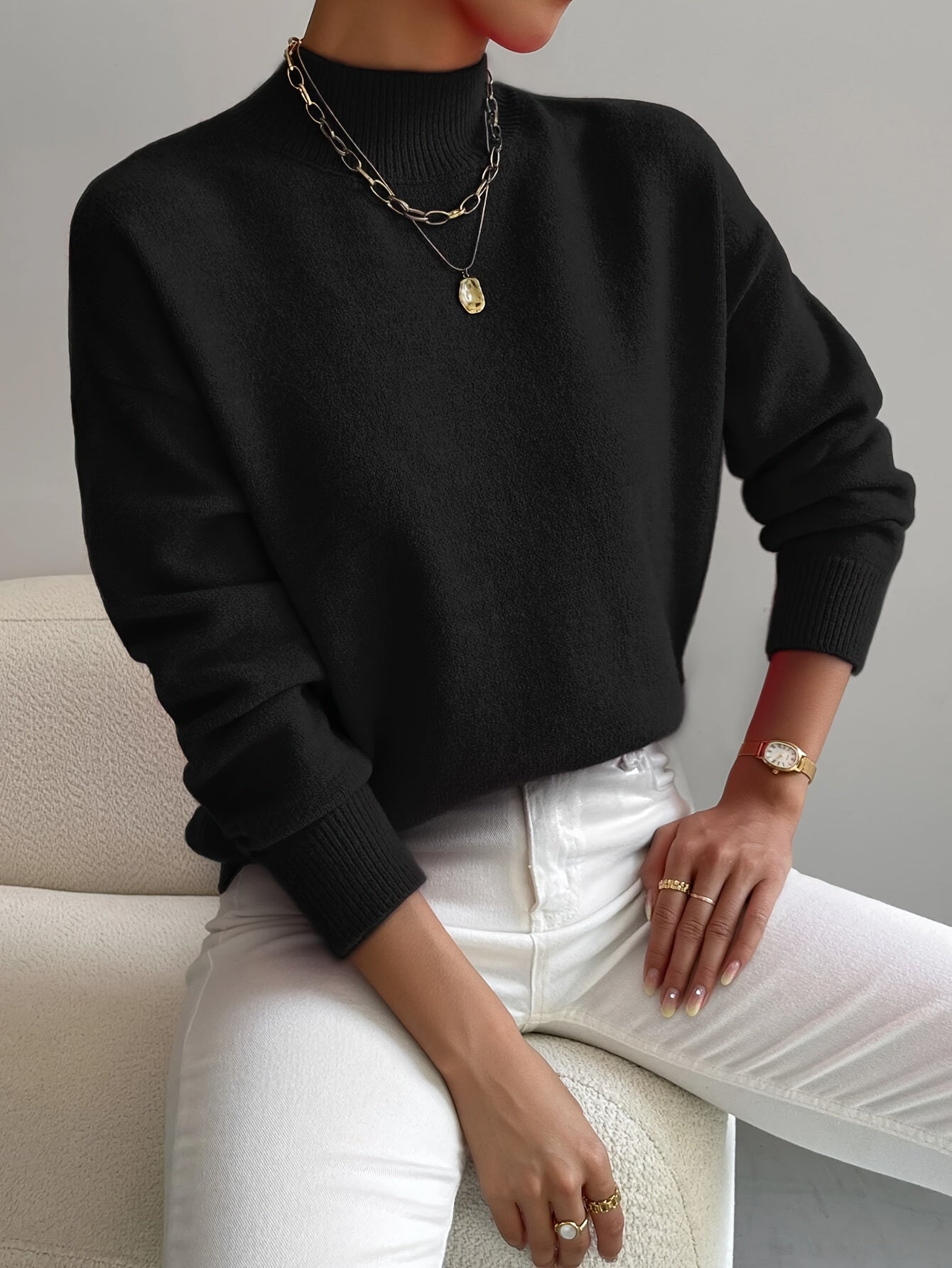 SERA | ROLL NECK JUMPER