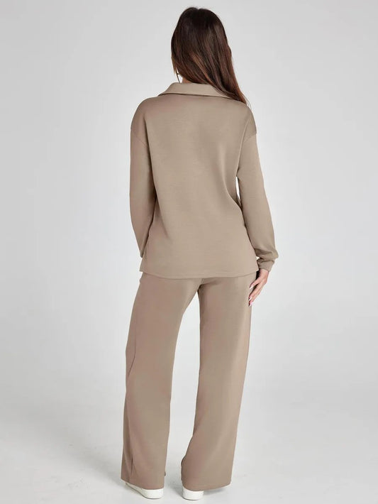 Dora | Casual Long Sleeve Two-piece Set