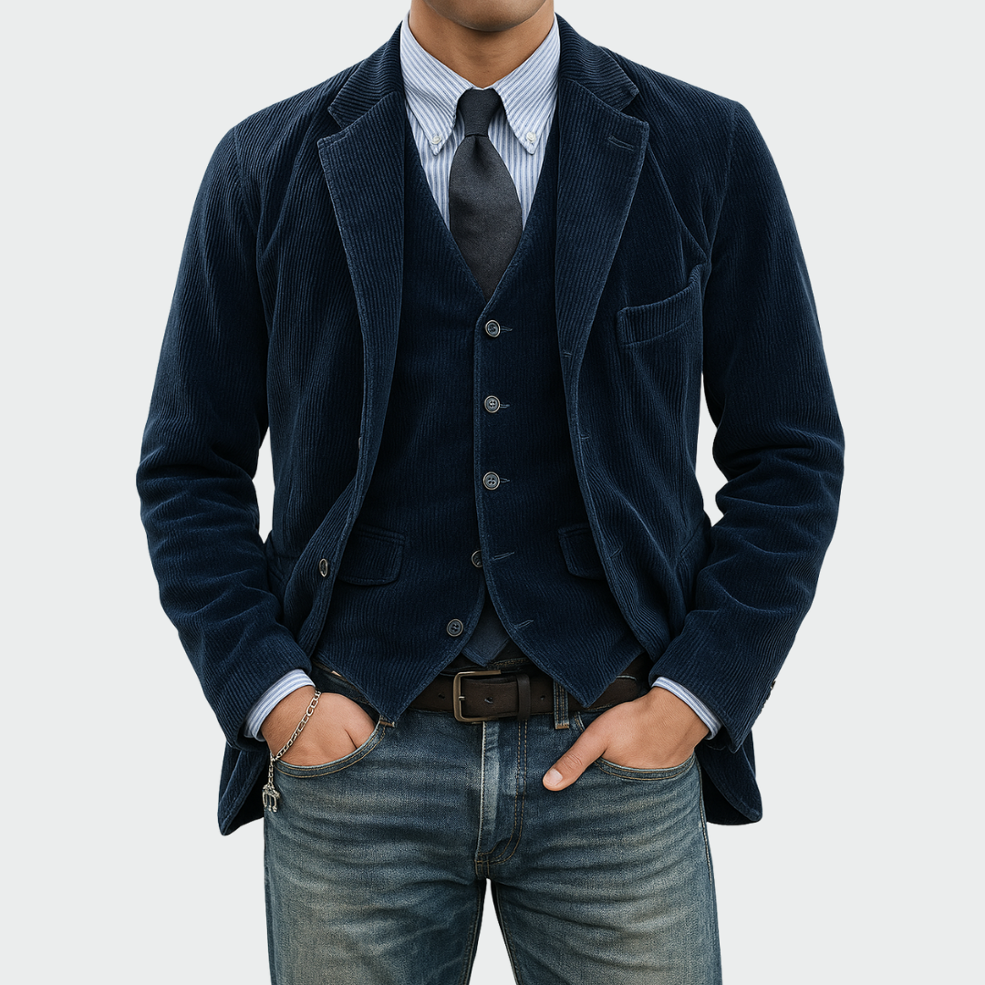 JOHN ™ | Elegant Blazer and Vest Set