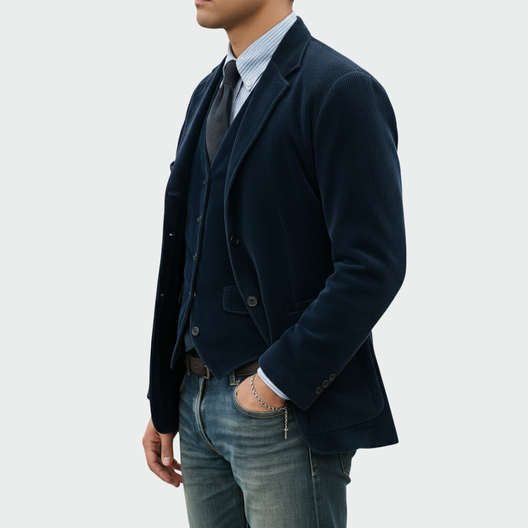 JOHN ™ | Elegant Blazer and Vest Set
